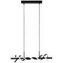 Pendelleuchte Alexander, schwarz, 150 x 75,5 cm, Pendellampe