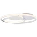 Deckenleuchte Mick, weiß, 7 x 50 cm, Metall Deckenlampe, dimmbar