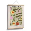 Póster NKTN - Mercado de flores de Praga