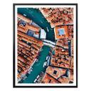 Póster Colombo - Venecia desde arriba - formato vertical