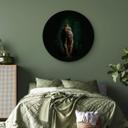 Tableau sur alu-Dibond Yunta - Dans la jungle - Rond