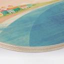 Cuadro de madera Surf en la costa de Australia - Rivers - Round