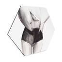 Hexagone - alu-Dibond Verbaan - Dance with me sugar