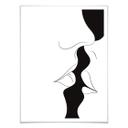 Póster de Creadores Nórdicos - Beso blanco