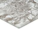 Spatscherm bos met boslandschap in beige - Ms Tiff