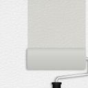 Almindeligt tapet, tekstureret non-woven tapet Bauhaus hvid 