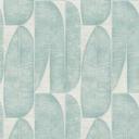 Papel pintado de tejido-no tejido con relieve de hojas en azul claro - Diseño fresco para una sensación de amplitud en la habitación