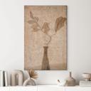 Canvasbillede Stilleben med efterårsblade i Beige | Mocha Mousse - Tokarev