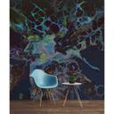 Livingwalls papier peint photo ARTist Abstract bleu, vert, noir