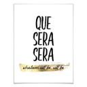 Plakat - Que sera sera