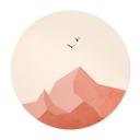 Póster Kubistika - Zugspitze - Redondo