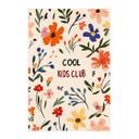 Tekstil plakat Cool Kids Club Farverige blomster - Treechild