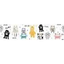 A.S. Création Lovely Kids Frise autocollante enfant - Multicolore, Jaune