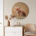 Wandcirkel van Duijn - Baby Fox