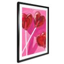 Póster Llave y Mar - Piruleta en forma de corazón