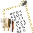 Poster - L’alphabet autrement