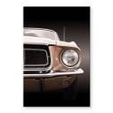 Tableau sur verre voiture classique américaine