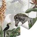 Fototapet - Rundt Kikki Belle - Jungle Jive - vliesetapet/selvklæbende non-woven tapet