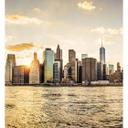 Fototapet - Sunset in Manhattan