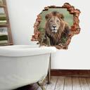 3D Wallsticker van Duijn - I løvens øjne