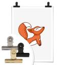 Affiche - Yoga-renard 08