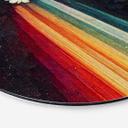 Tableau sur alu-Dibond rond Heine - Salutations fleuries de la - All Astro Cruise