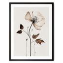 Plakat Dried Flowers in Cream - Treechild