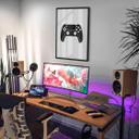 Plakat - Gaming Controller - Glitch Effekt