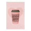 Póster de tela de café - Eleonora - Love you a Latte