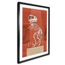 Plakat Braun - T-Rex