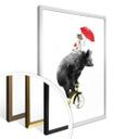 Poster Cycling Bear