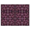 Azulejos Adhesivos Fredriksson - Zafiro violeta - Lote de 12