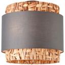 Deckenleuchte Till, beige, 35 x 35 cm, Textil Lampe