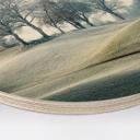 Cuadro de madera Paisaje montañoso escarchado - Eisenmann - Redondo