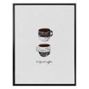 Plakat - Orara Studio - But First Coffee