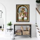 Plakat - Bosschaert - Blomstervase i en vinduesniche