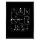 Plakat - Wanderlust Arrows