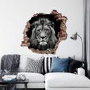 3D Wallsticker havmand - mandlig løve