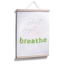 Plakat - Please don´t forget to breathe