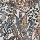 Papel pintado Flores de colores - Papel pintado tejido-no tejido con motivos de jungla Plantas Hojas 