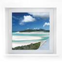 Película de privacidad Whitehaven Beach - cuadrado