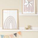Poster uplusmestudio - Regenbogen mit Punkten