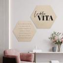 Sekskantet træ La Dolce Vita