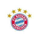 Wandtattoo FC Bayern Skyline - München mit Logo fa