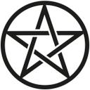 Sticker mural - Pentagramme