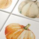 Azulejos Adhesivos Acuarela - Calabaza - Lote de 12