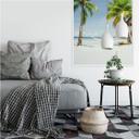 Zelfklevende Poster - Hammock in Paradise