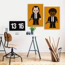 Lienzo Gomes - Pulp Fiction toy Jules Winnfield
