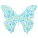 Sticker mural - Papillon 01