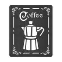 MDF-dekoration Kaffeskilt - Espresso kaffekande